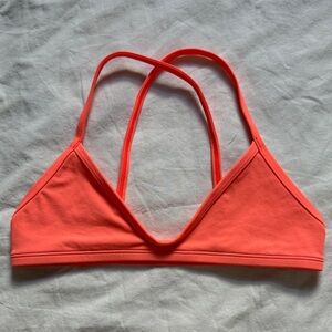 Jolyn Clothing Vibrant Coral Bikini Top